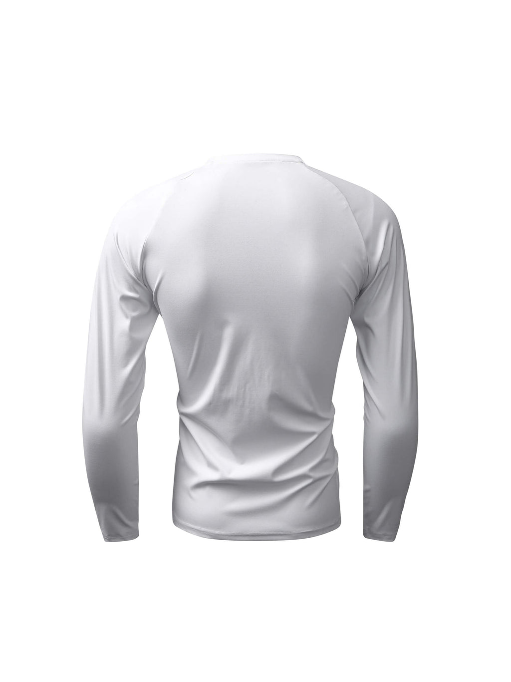 KARMANISTIC Quick Dry Stretch Fit Logo Embroidered Workout Long Sleeve Tee