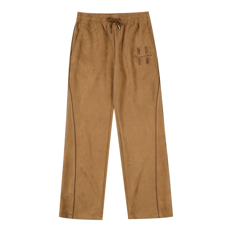 MEDM Suede Track Pants