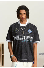 Small Town Kid Ethnic Full Print Soccer Polo Jersey