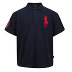 Remedy Cocktail Glass Girl Embroidery Polo Shirt