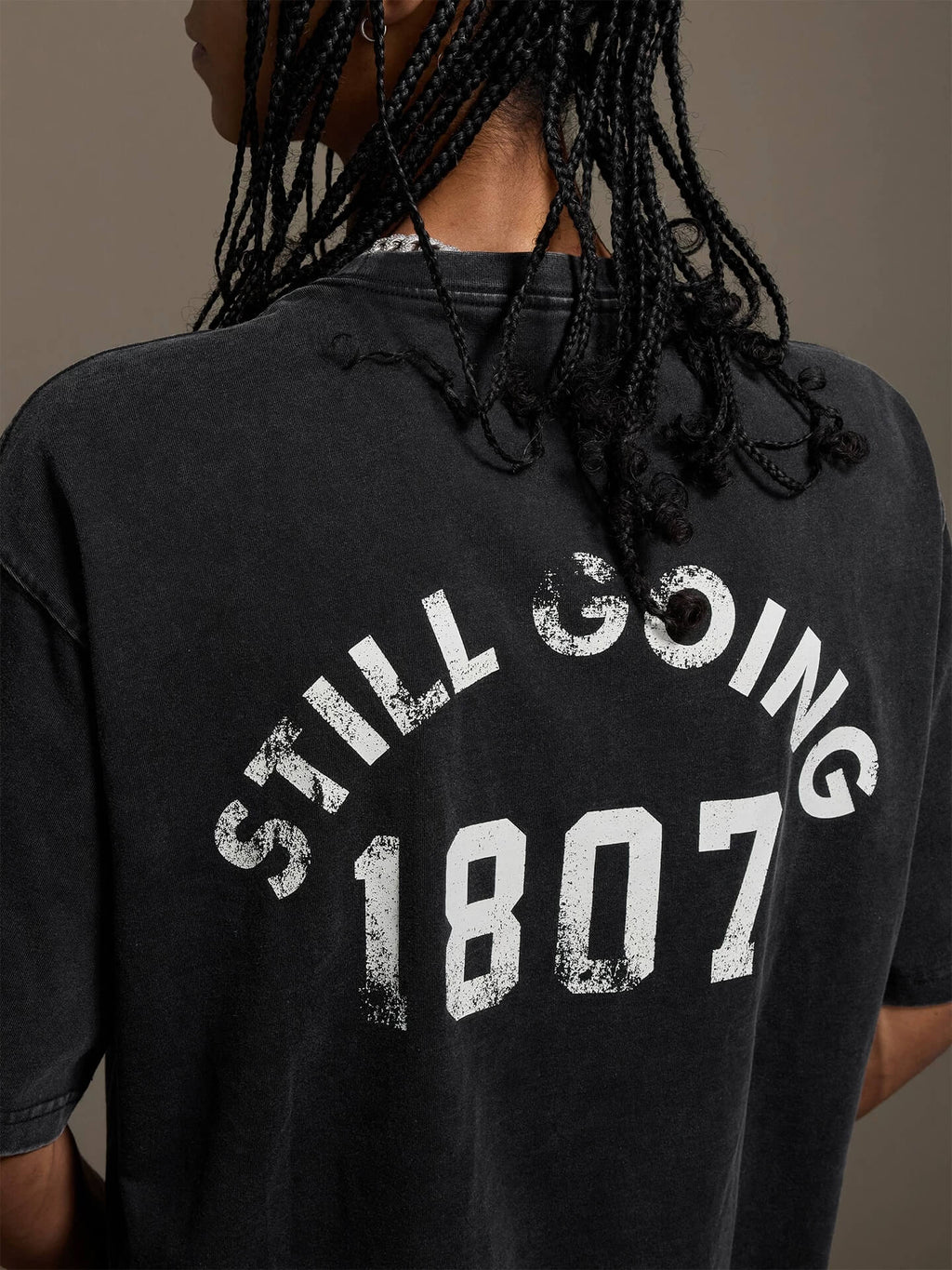 1807 Vintage Multi Print Washed Short Sleeve Tee