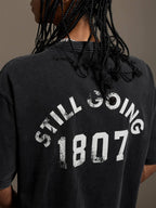 1807 Vintage Multi Print Washed Short Sleeve Tee
