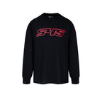 S45 Basic Large Logo Print Long Sleeve Tee