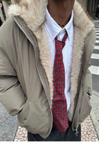 STEEPC Eco Faux Fur Lined Down Jacket