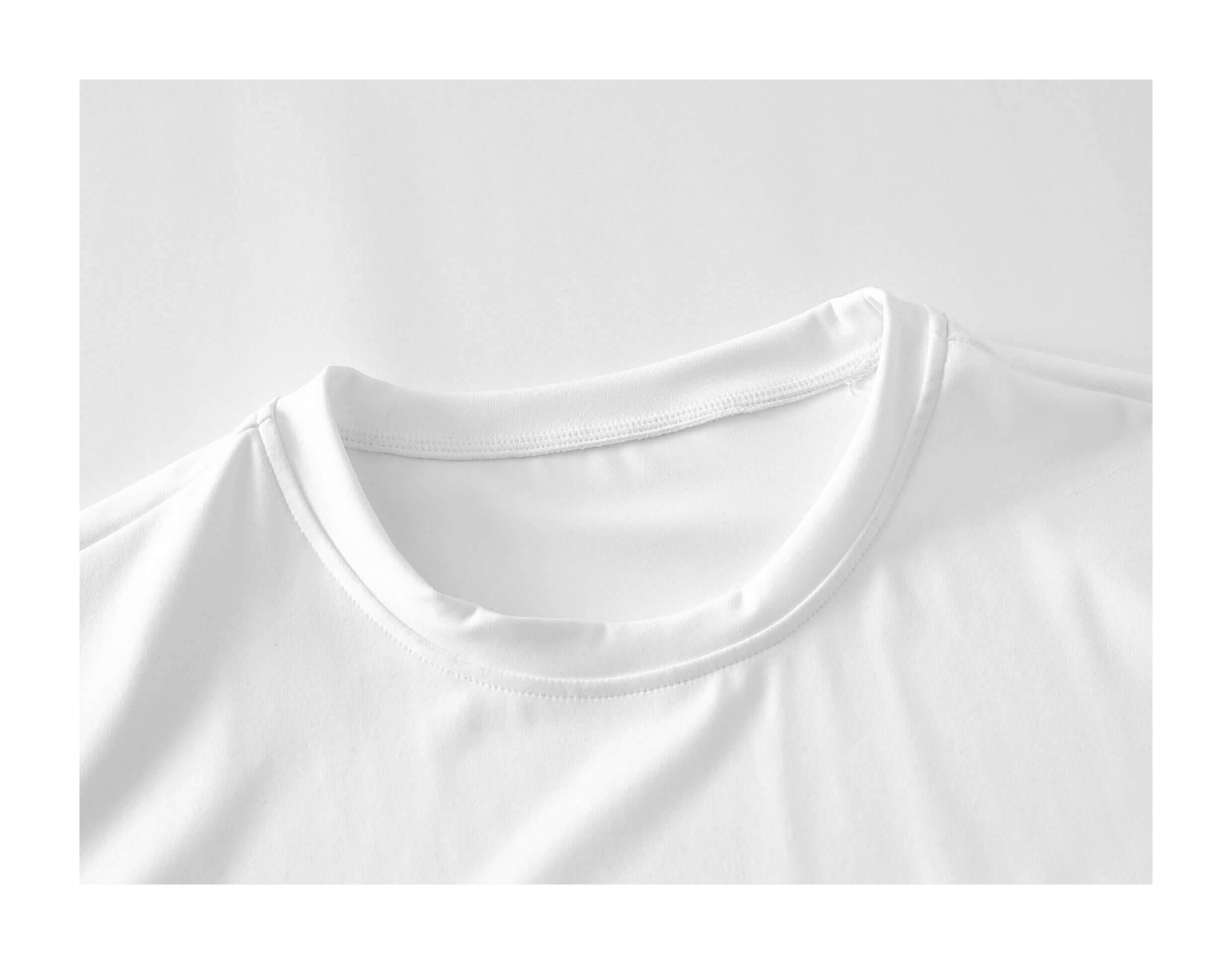 KARMANISTIC Quick Dry Stretch Fit Logo Embroidered Workout Tee