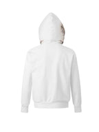 Night Lab Leopard Gradient Print Zip Up Hoodie