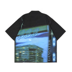 Thug Life Print Short Sleeved Shirt