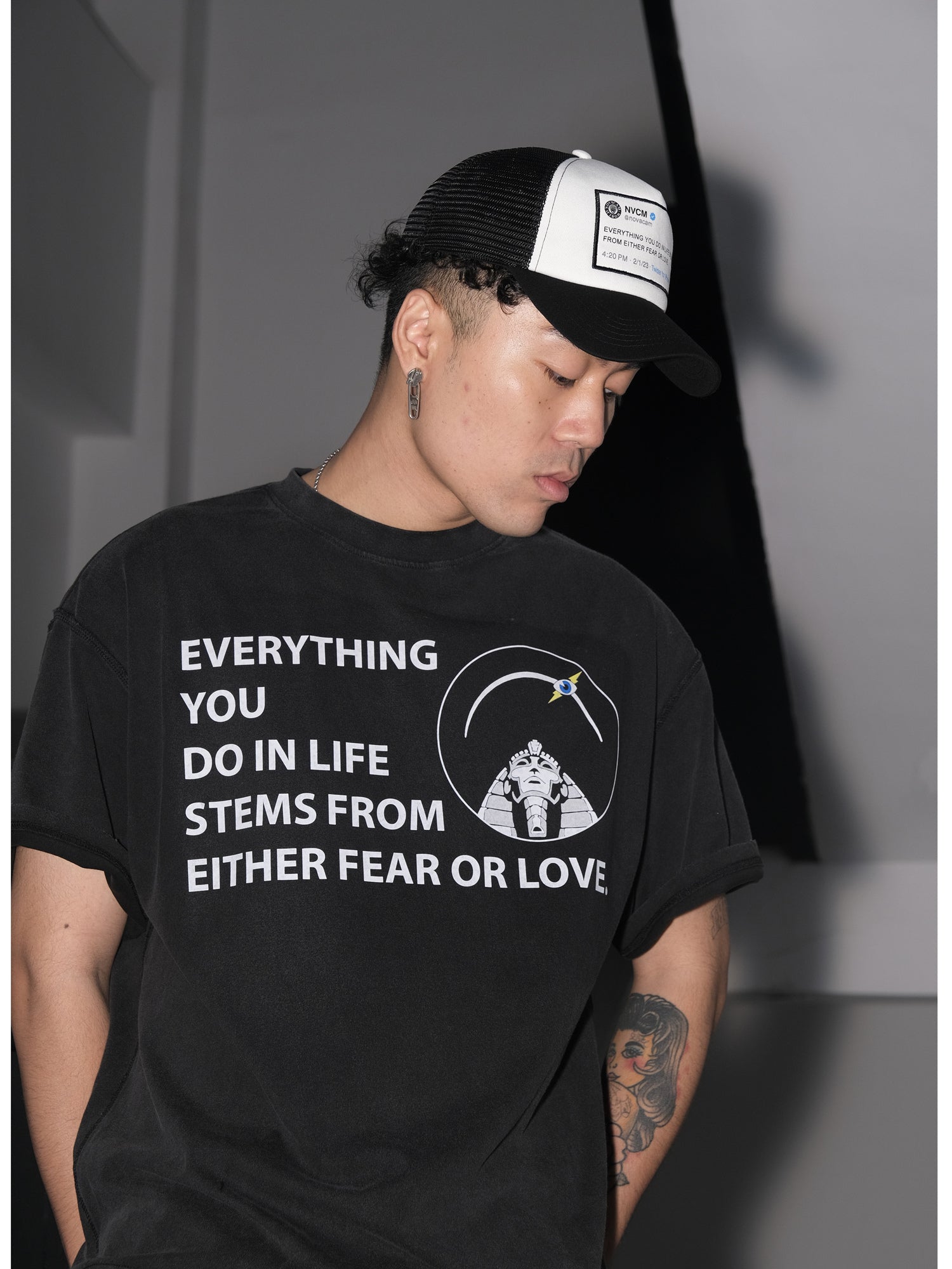 NOVACAM Message Patch Trucker Hat