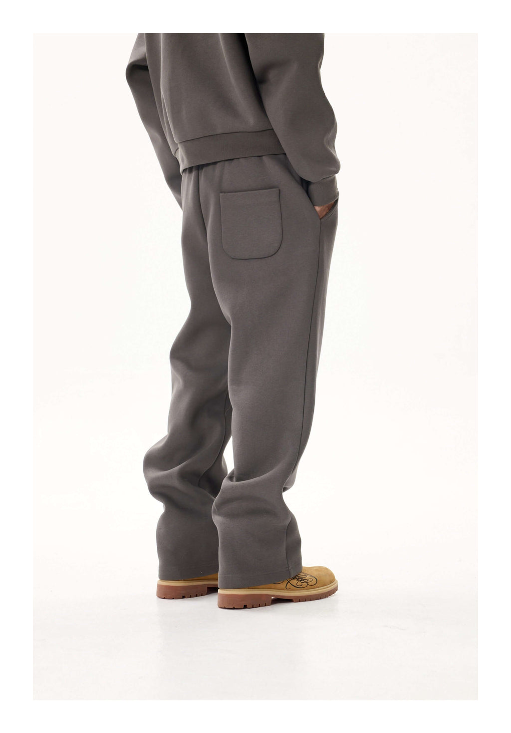 KARMANISTIC Heavyweight Logo Embroidered Baggy Sweatpants