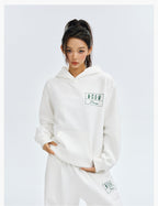 MEDM Embroidered Lettered Logo Hoodie & Sweatpants