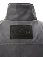 KARMANISTIC Racing Short Leather Jacket