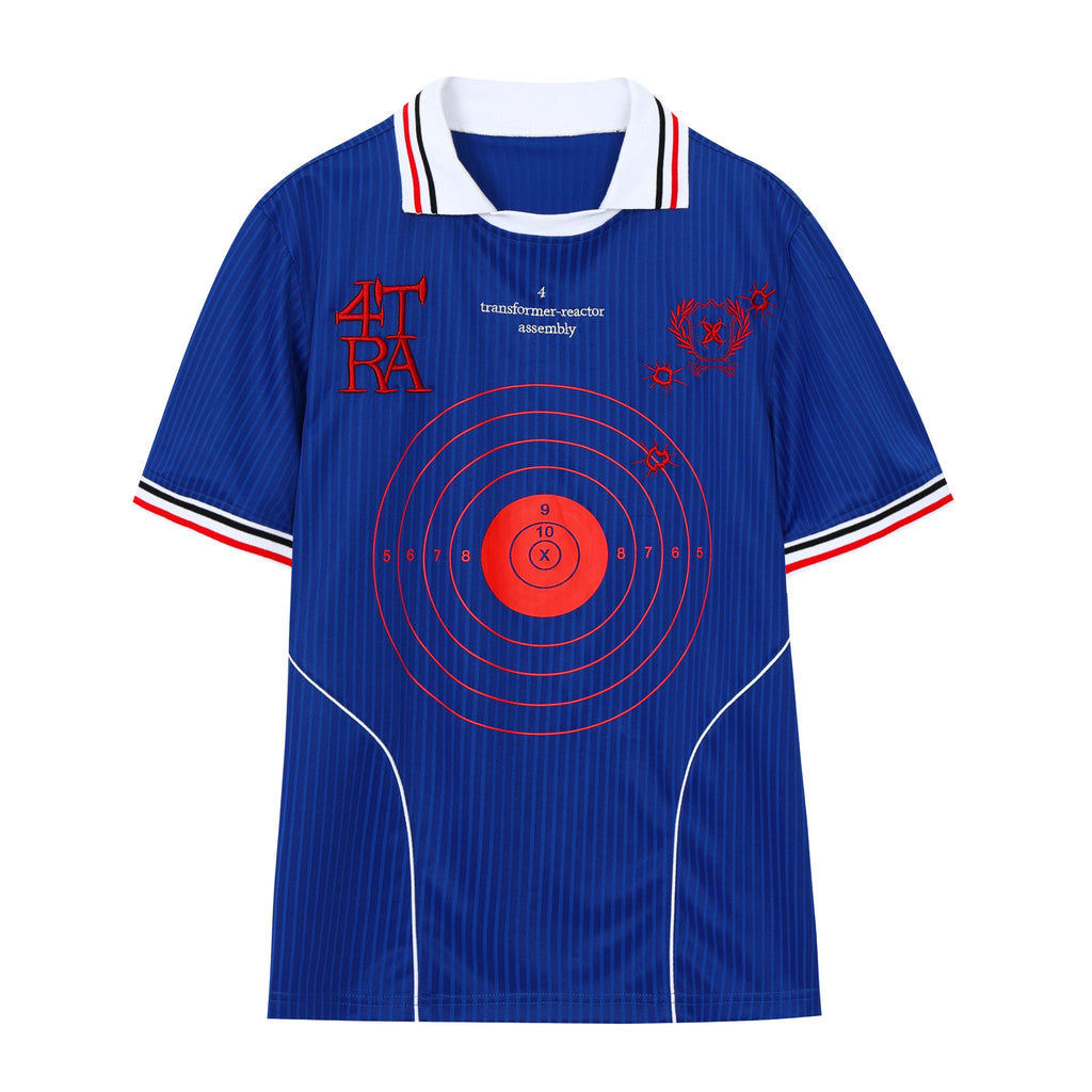 4tra "Rebel Pirate" Bullseye Soccer Jersey Tee