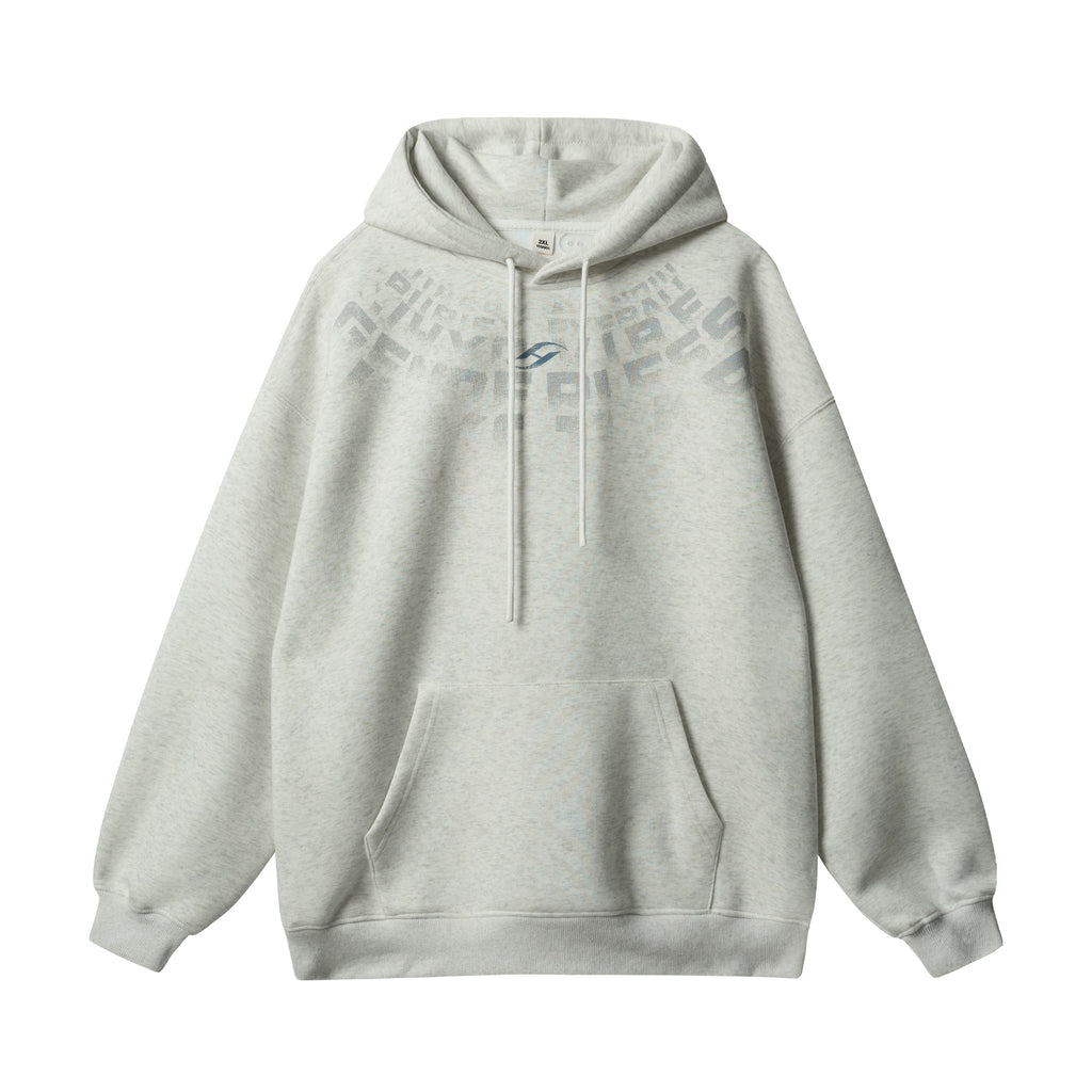JHYQ Arched Letters Logo Printed Hoodie