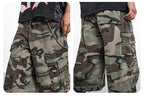 F3F Select Multi Pocket Camouflage Baggy Shorts