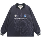 Harsh and Cruel Dragon Logo Jersey Shirt