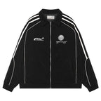 Harsh and Cruel Striped Loose Corduroy Jacket