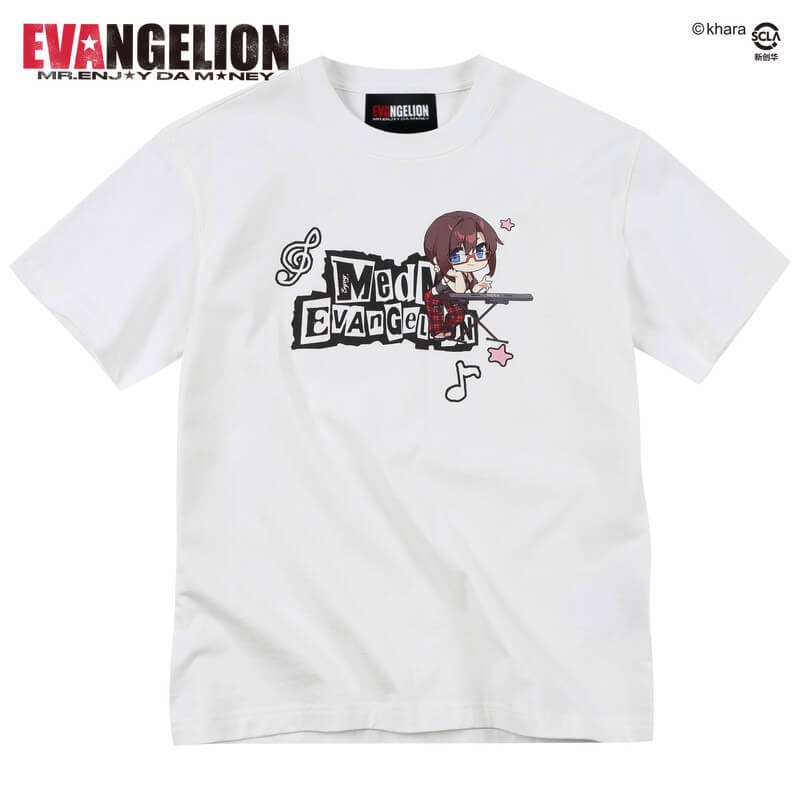 MEDM x EVA NEVER END Cute Character Music Note Graphic Tee