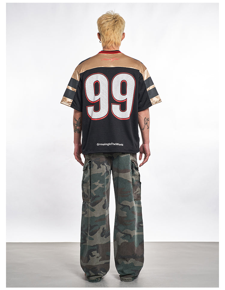 F3F Select Black and Gold 99 Mesh Hockey Jersey