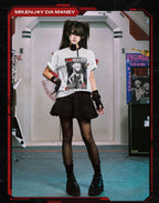 MEDM x EVA NEVER END Vintage Character Poster Print Tee