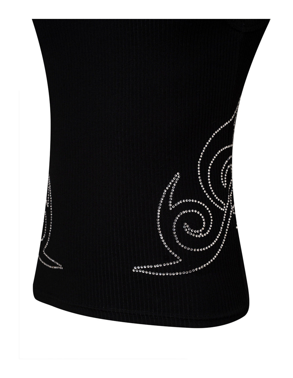 KARMANISTIC Rhinestone Embellished Tank Top