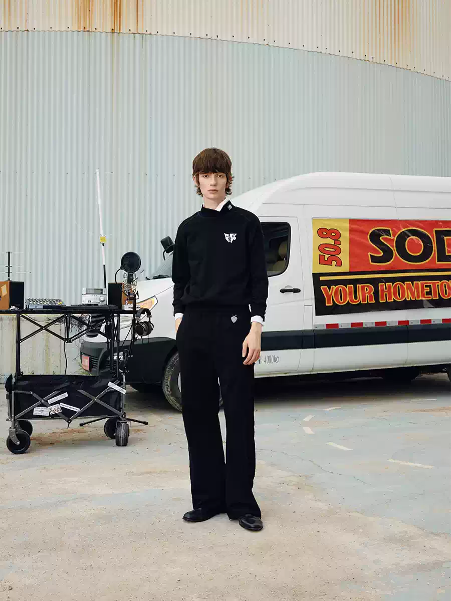 SOD Co. Mockneck Long Sleeve Tee