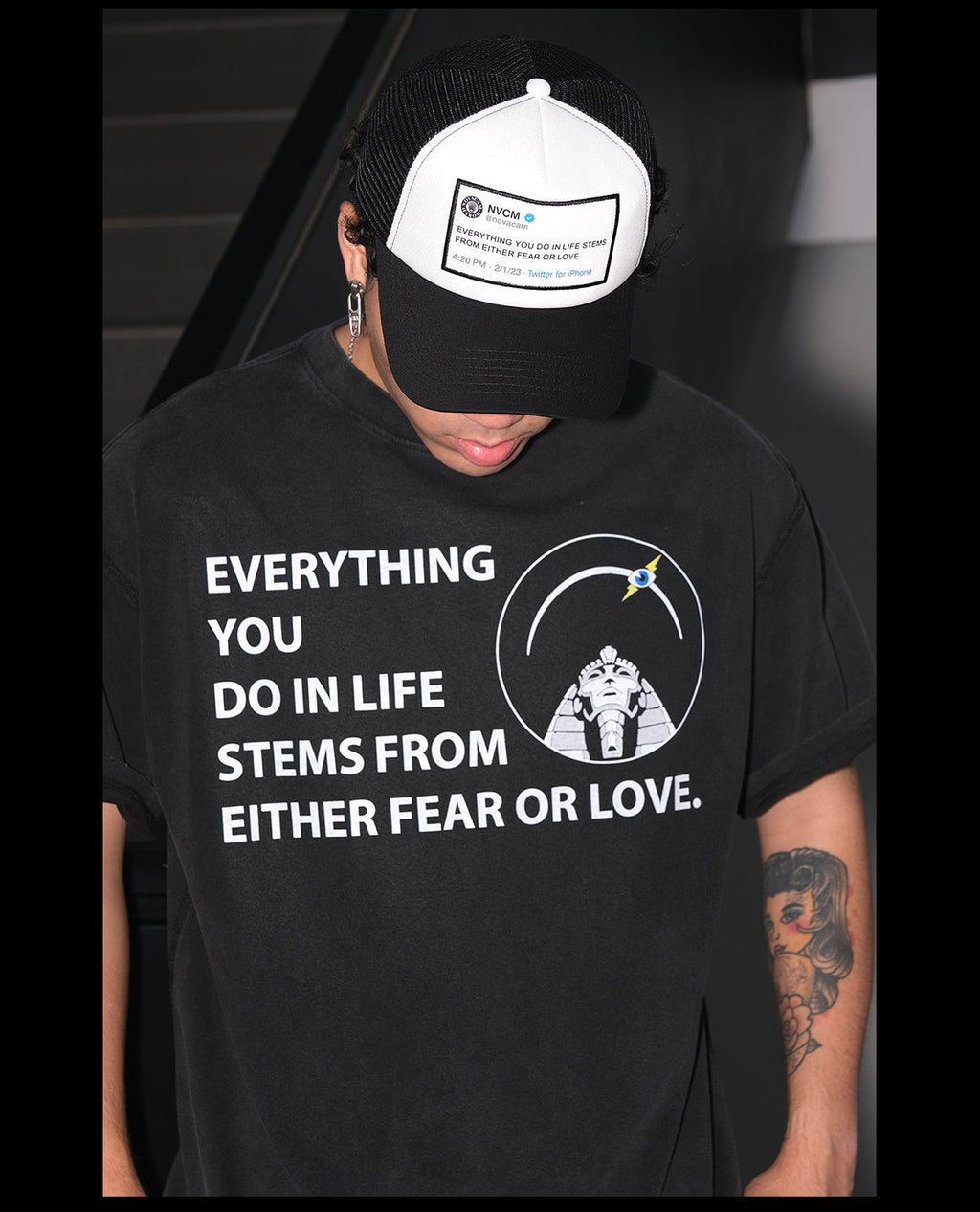 NOVACAM Message Patch Trucker Hat