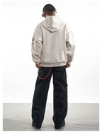 F3F Select Embroidered Faux Suede Hoodie