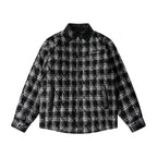 1807 Plaid Down Lined Shirt Jacket
