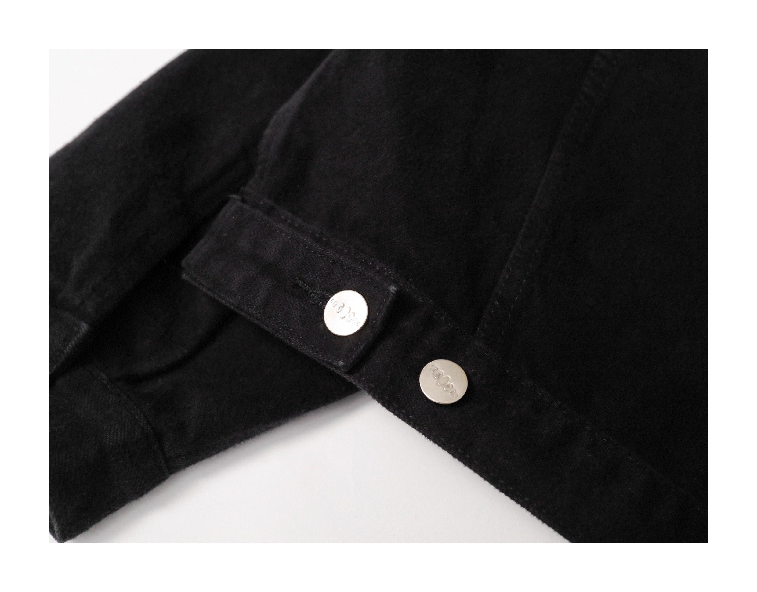 KARMANISTIC Diamond Studded Short Denim Jacket