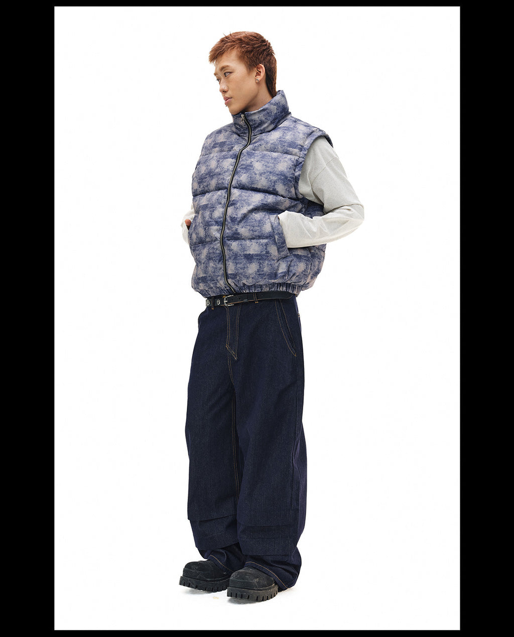 NOVACAM Digital Print Puffer Vest