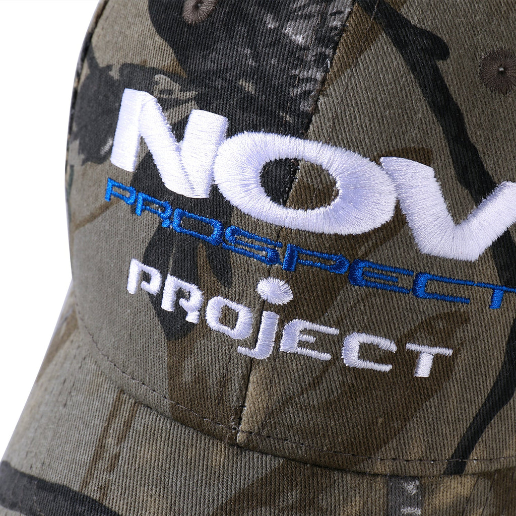 NOVACAM Tree Camo NOV Logo Embroidered Dad Hat