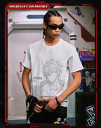 MEDM x EVA NEVER END Character Code Graphic Tee