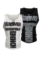 KARMANISTIC Logo Print Slim Tank Top