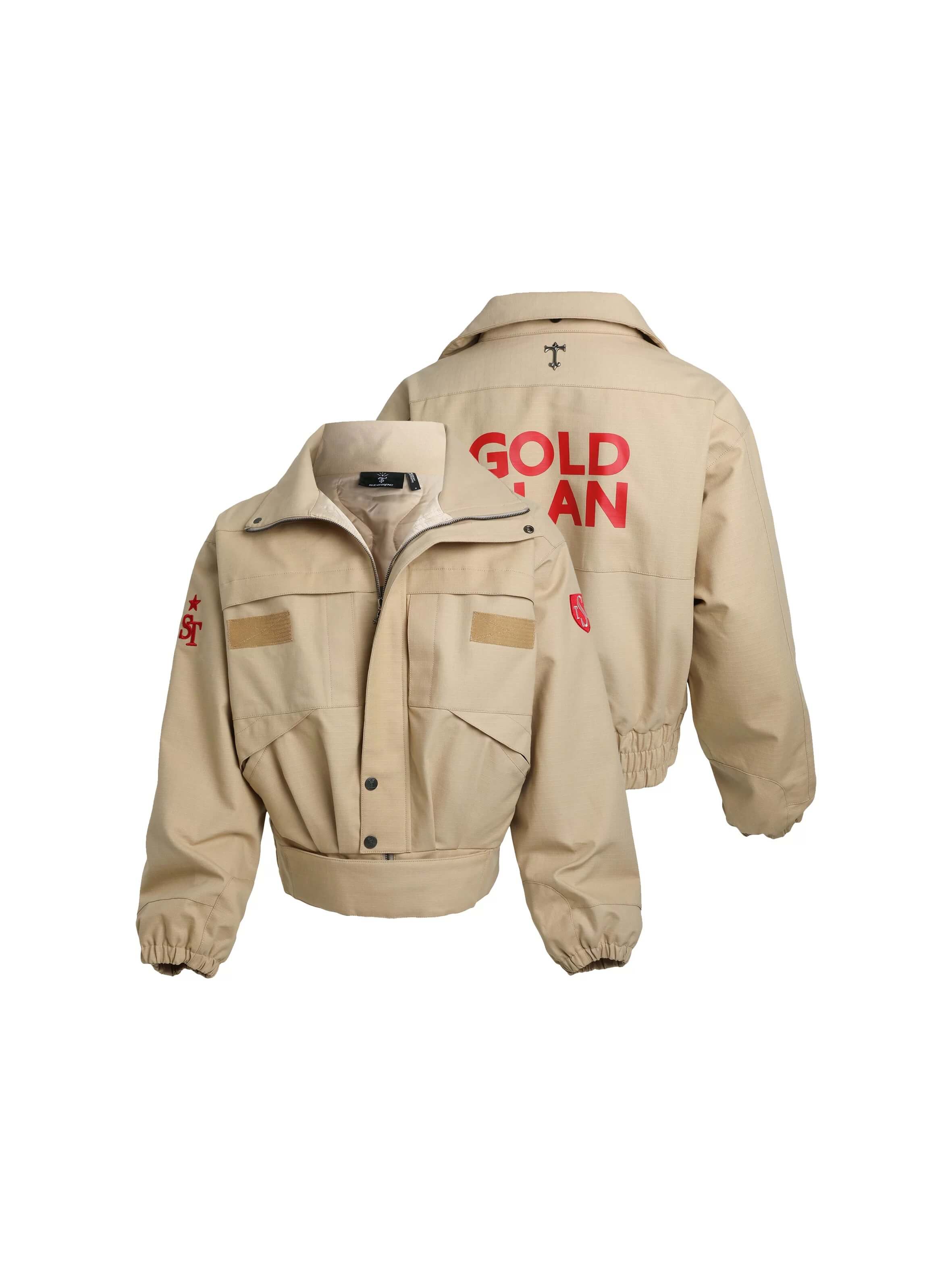 STEEPC Velcro Puffer Short Work Jacket