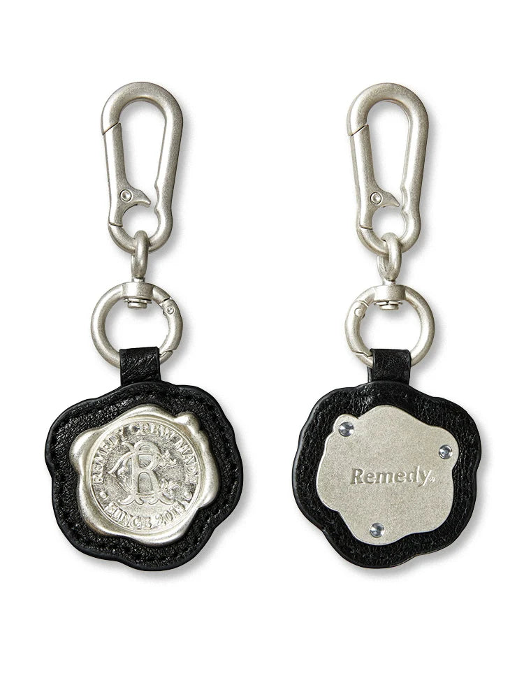 Remedy Metal Wax Seal Keychain Charm
