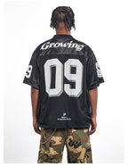 F3F Select 09 Numbering Printed Logo Mesh Hockey Jersey Tee