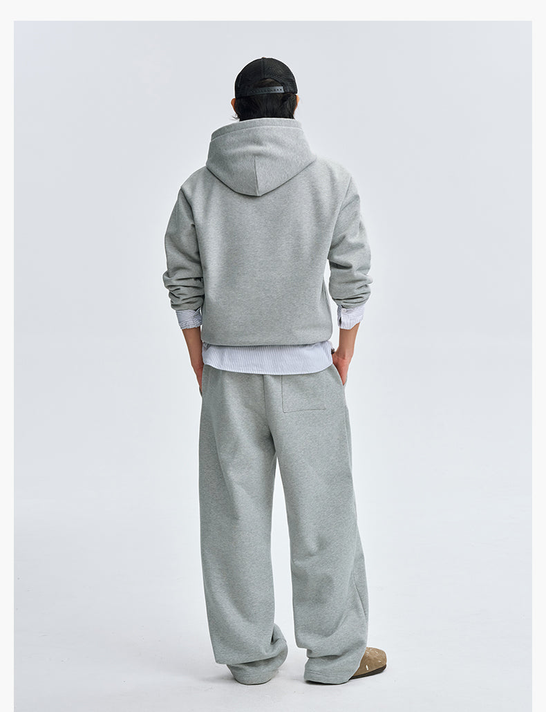 MEDM Embroidered Lettered Logo Hoodie & Sweatpants