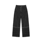 ANTIDOTE 3D Cut Stitched Denim Jeans