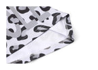 KARMANISTIC Leopard Print Slim Fit Stretch Tee