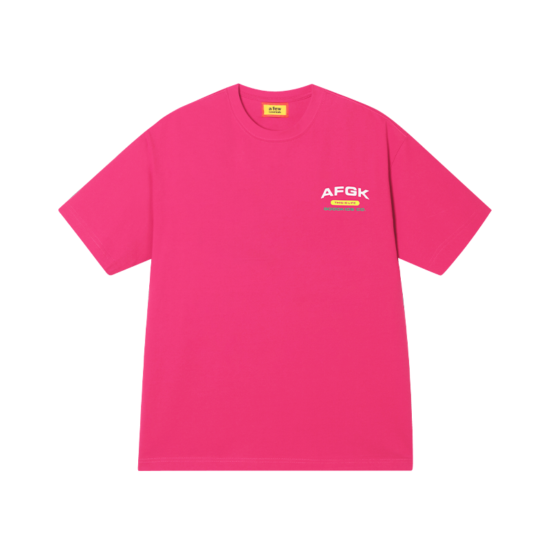 AFGK Letters Logo Printing Tee