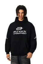 Achock Basic Logo Printed Hoodie