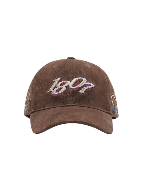 1807 Pegasus 3D Embroidered Flocked PU Leather Dad Hat