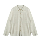 JHYQ Mesh Hollow Knit Cardigan