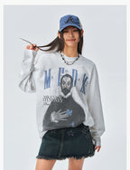 MEDM Clown Oil Painting Long Sleeve Tee
