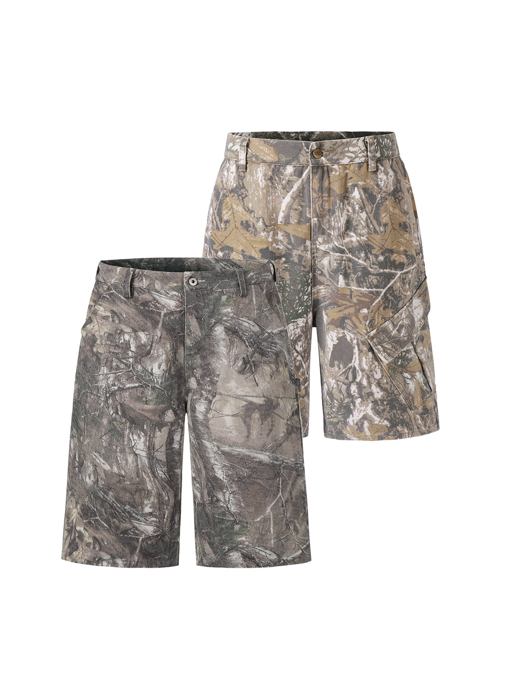 NOVACAM Tree Camouflage Work Baggy Shorts
