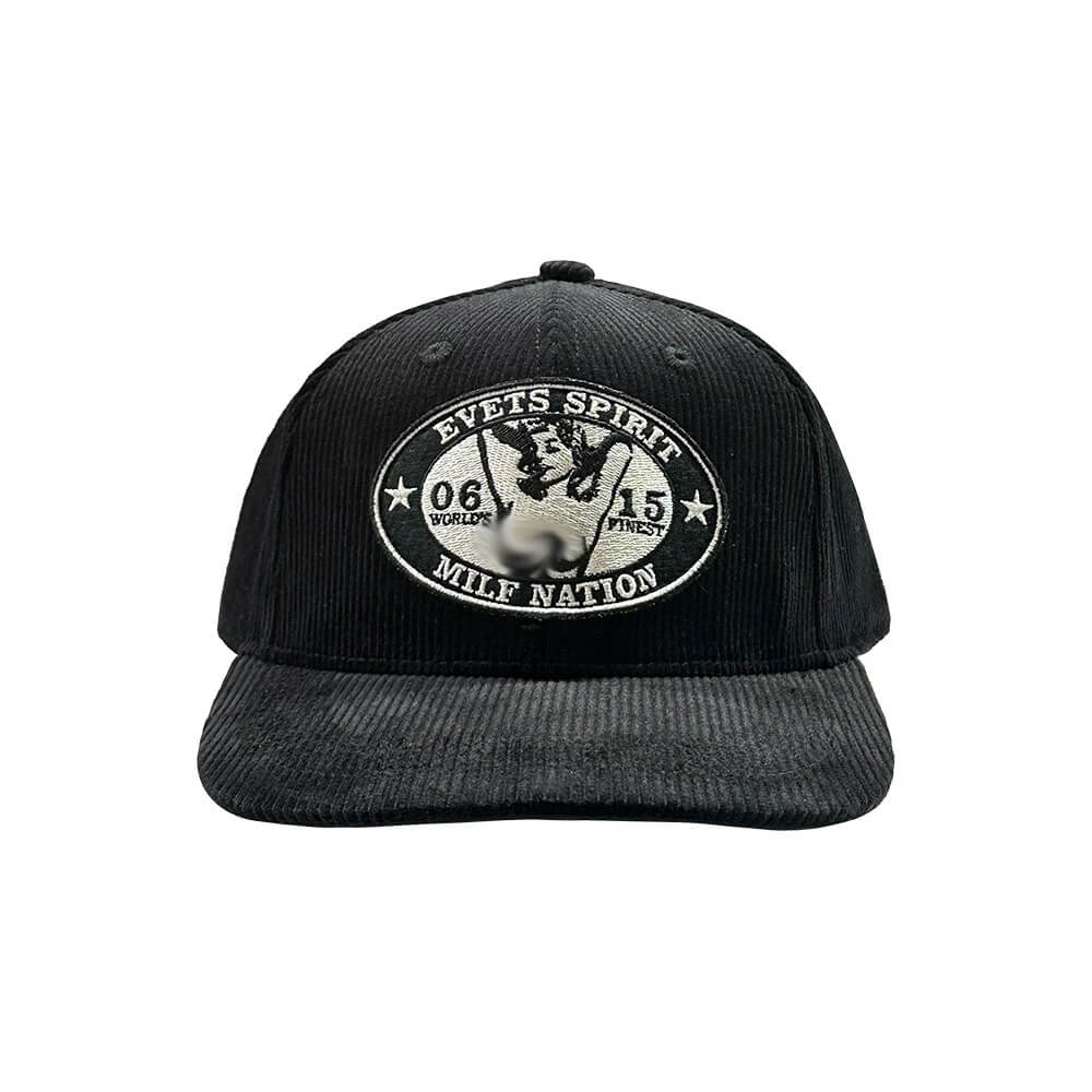 EVETS Corduroy Patch Trucker Hat
