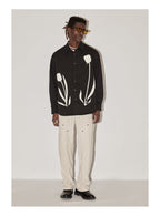 EMPTY REFERENCE Tulip Print Long Sleeved Shirt