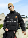 Harsh and Cruel Football Club Embroidered Down Jacket