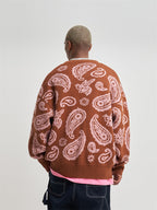 VOTE Paisley Knitted Cardigan