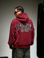 1807 BOXE Vintage Printed Washed Hoodie